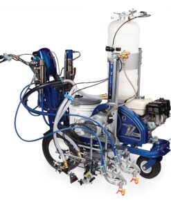 Graco LineLazer V 200HS HP Reflective 2 auto guns, pressurised bead tank installed - 17H465