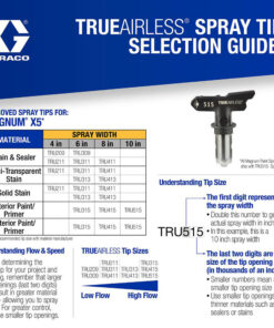 Graco true airless tips